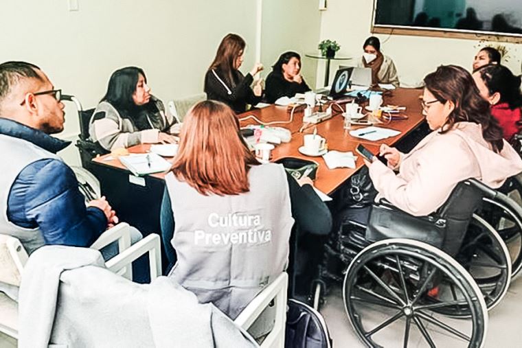Mininter promueve atención inclusiva a personas con discapacidad en comisarías