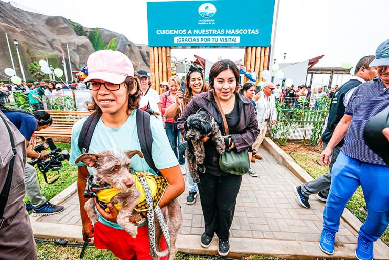 Magdalena del Mar: inauguran parque canino que estará abierto las 24 horas  y cuidado por serenazgo, Francis Allison, Sociedad